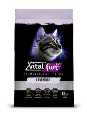 Vitalfun Arena Aglomerante Bentonita Lavanda