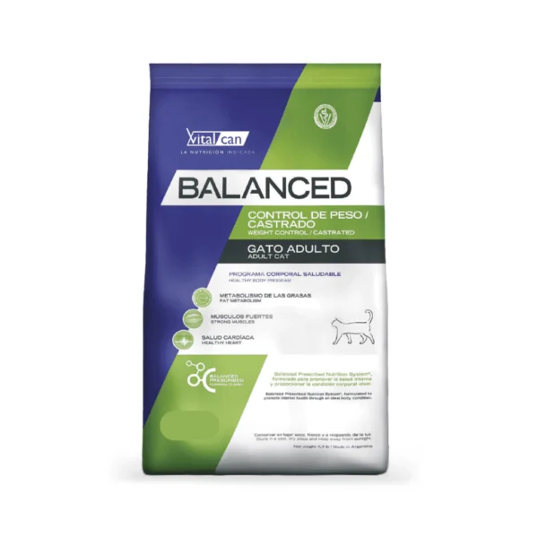 Balanced Gato Ctrl. Peso/Cstrdo. All Ages