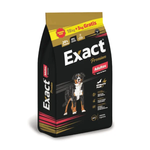 EXACT PREMIUM PERRO ADULTO 18 + 3 kg