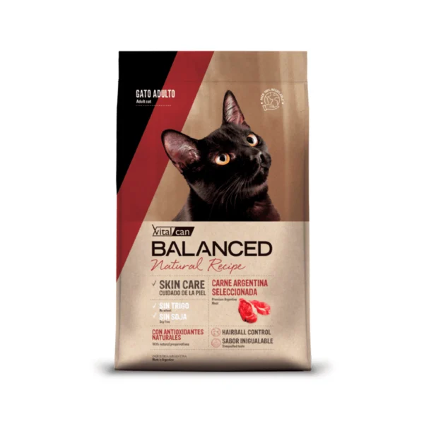 BALANCED NATURAL RECIPE GATO ADULTO CARNE