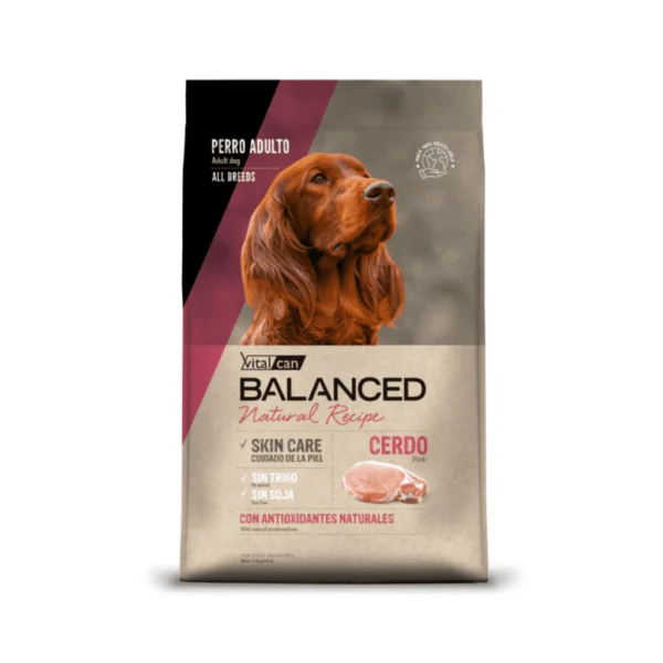 BALANCED NATURAL RECIPE PERRO CERDO